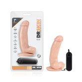 Dr Spin 7 Inch Gyrating Realistic Dildo Vanilla Sensation Dongs Realistic